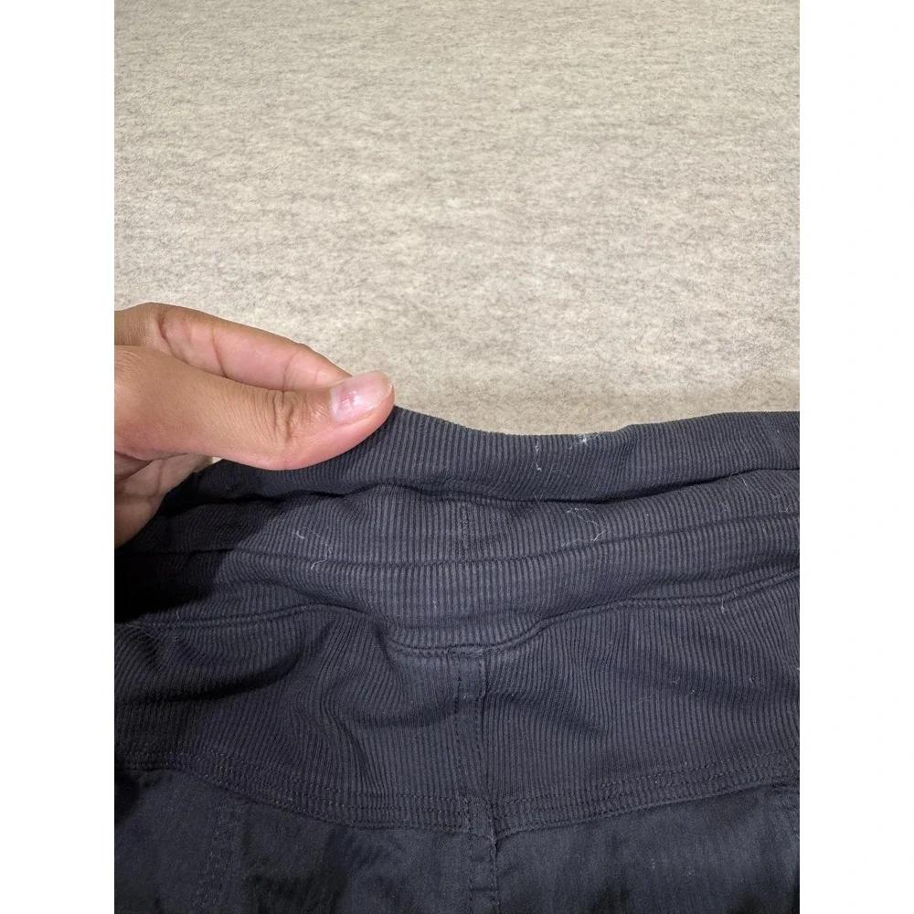 lululemon athletica Black Wide-Leg Track Pants